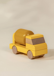 Coco Village Wooden Construction Vehicle - Cement Truck - Mastermind Toys___247010