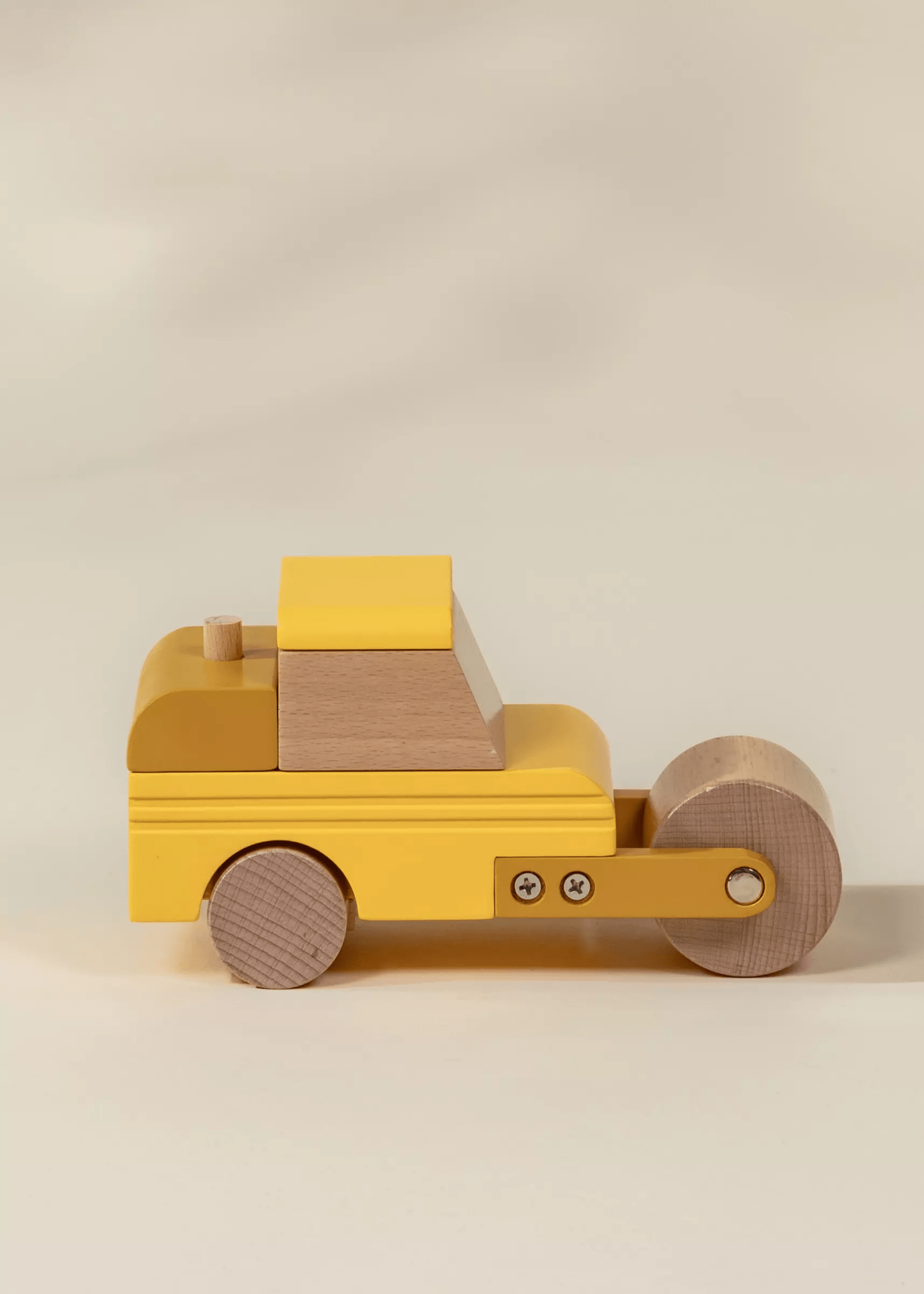 Coco Village Wooden Construction Vehicle - Compactor - Mastermind Toys___247009