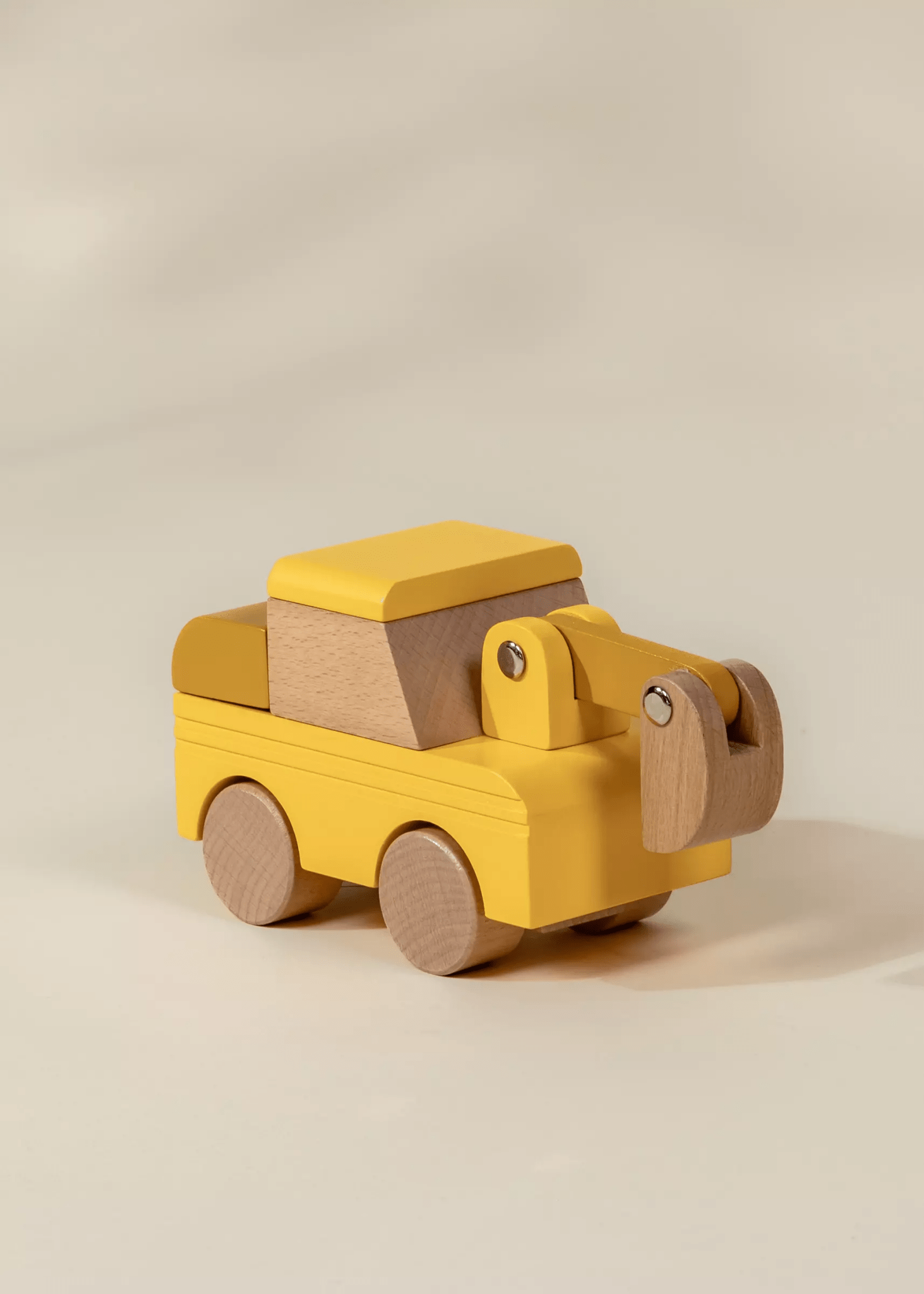 Coco Village Wooden Construction Vehicle - Excavator - Mastermind Toys___247008