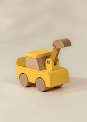 Coco Village Wooden Construction Vehicle - Excavator - Mastermind Toys___247008