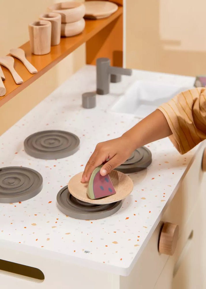 Coco Village Wooden Dinnerware Playset (12 Pcs) - Mastermind Toys___233471