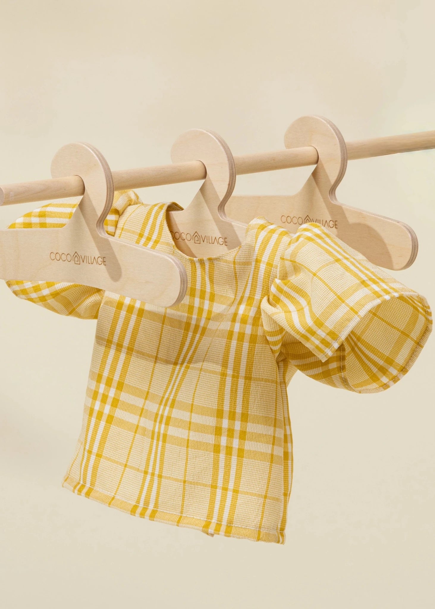 Coco Village Wooden Doll Clothes Hangers (8 Pcs) - Mastermind Toys___250706