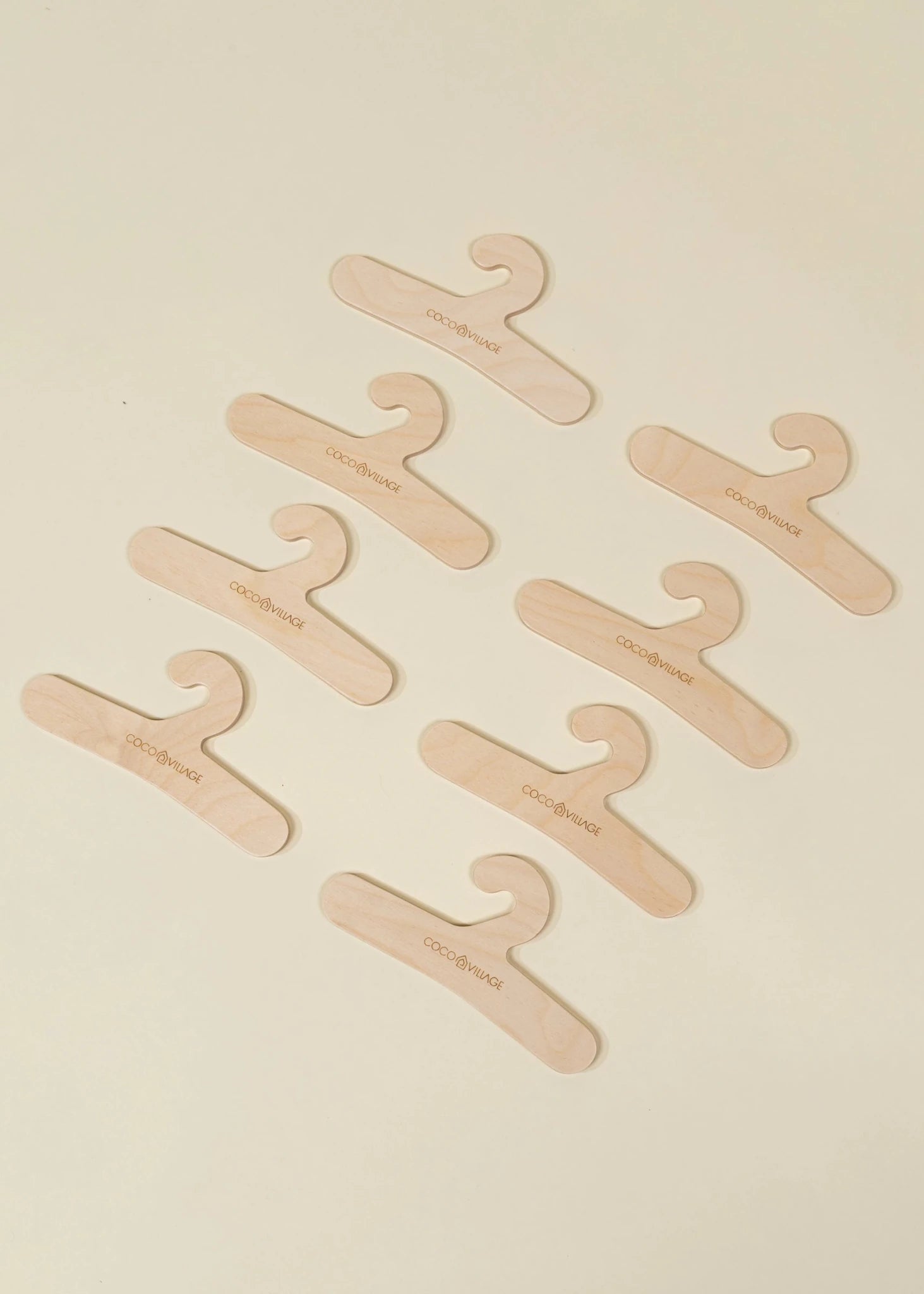 Coco Village Wooden Doll Clothes Hangers (8 Pcs) - Mastermind Toys___250706