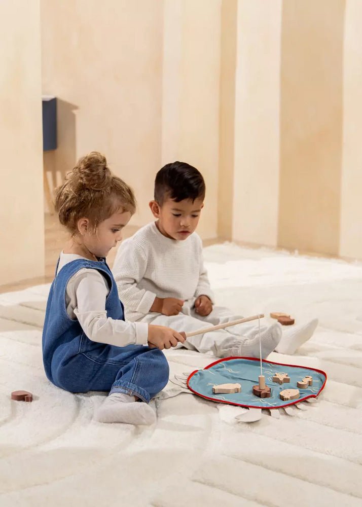 Coco Village Wooden Fishing Game with Bag - Mastermind Toys___234251