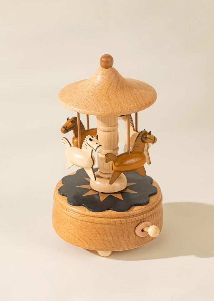 Coco Village Wooden Music Box - THE CAROUSEL - Mastermind Toys___234258