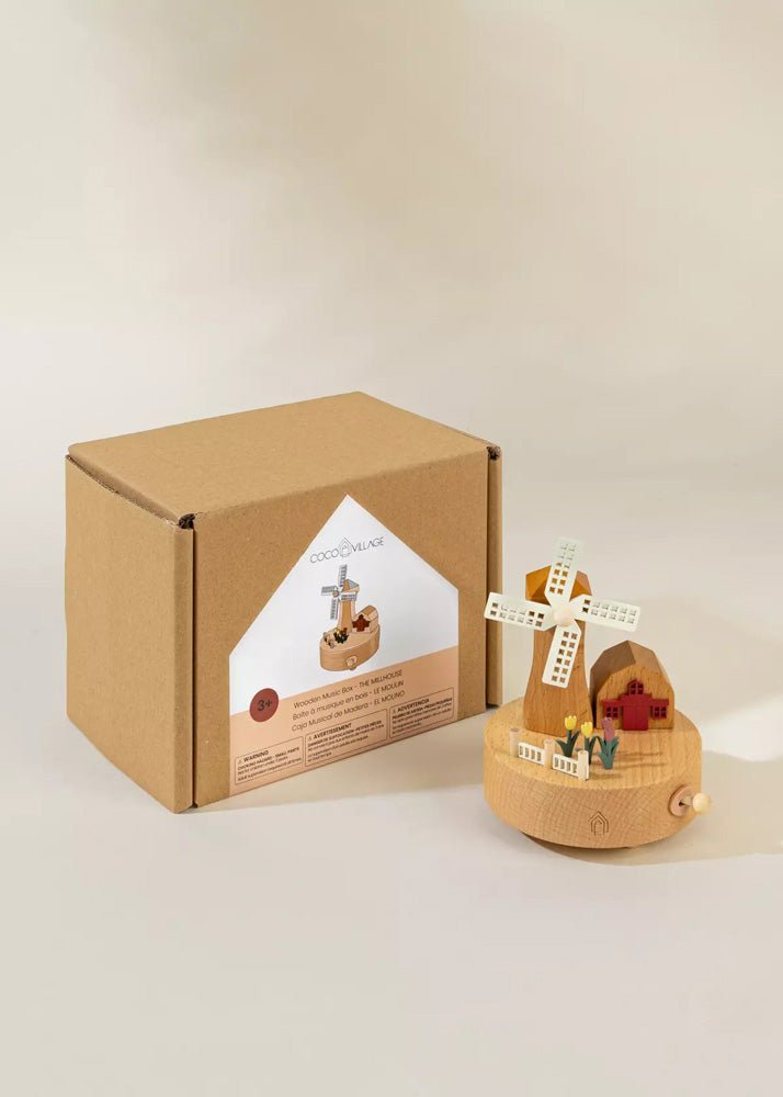 Coco Village Wooden Music Box - THE MILLHOUSE - Mastermind Toys___234259