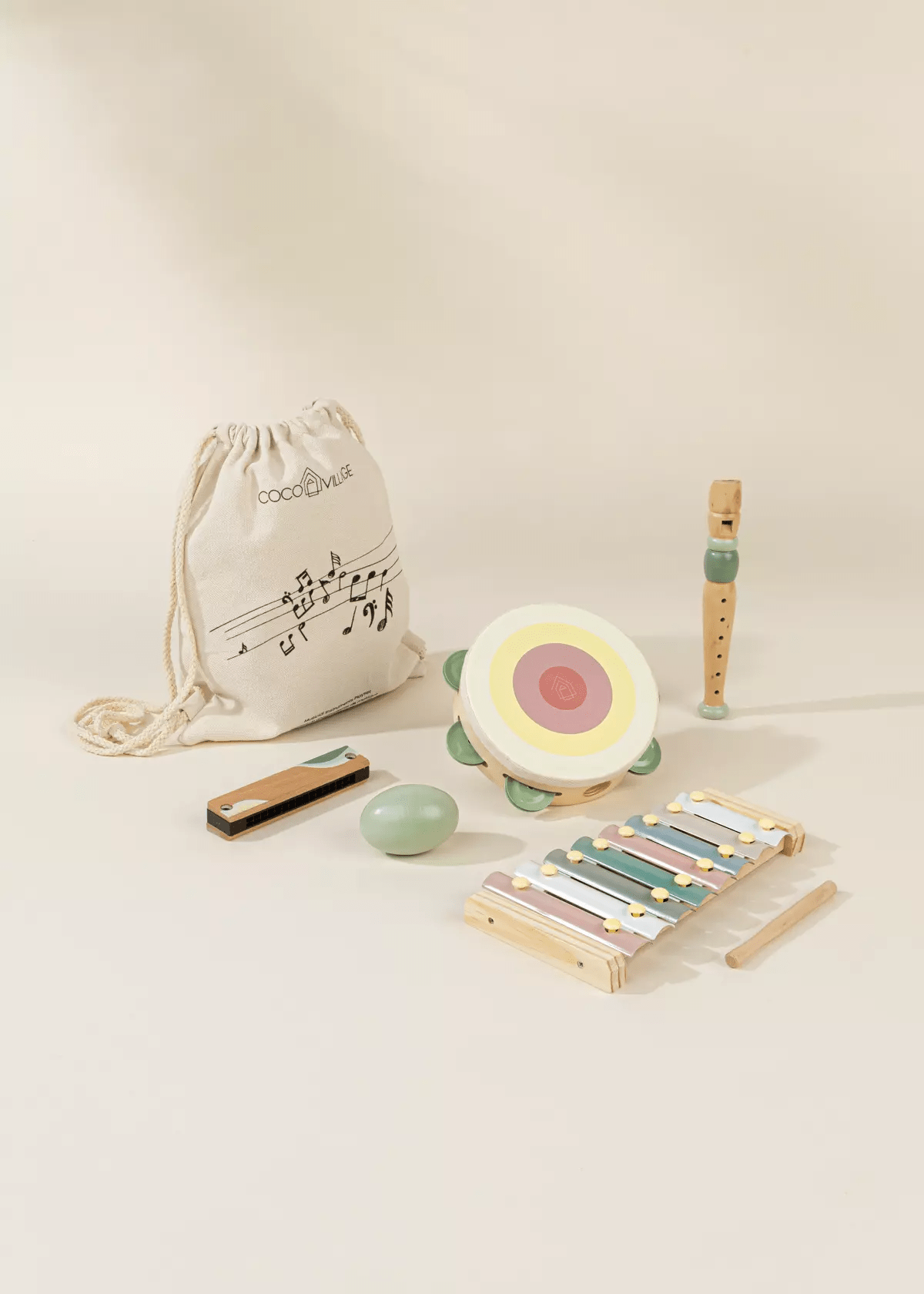 Coco Village Wooden Musical Instruments Playset - Mastermind Toys___234260