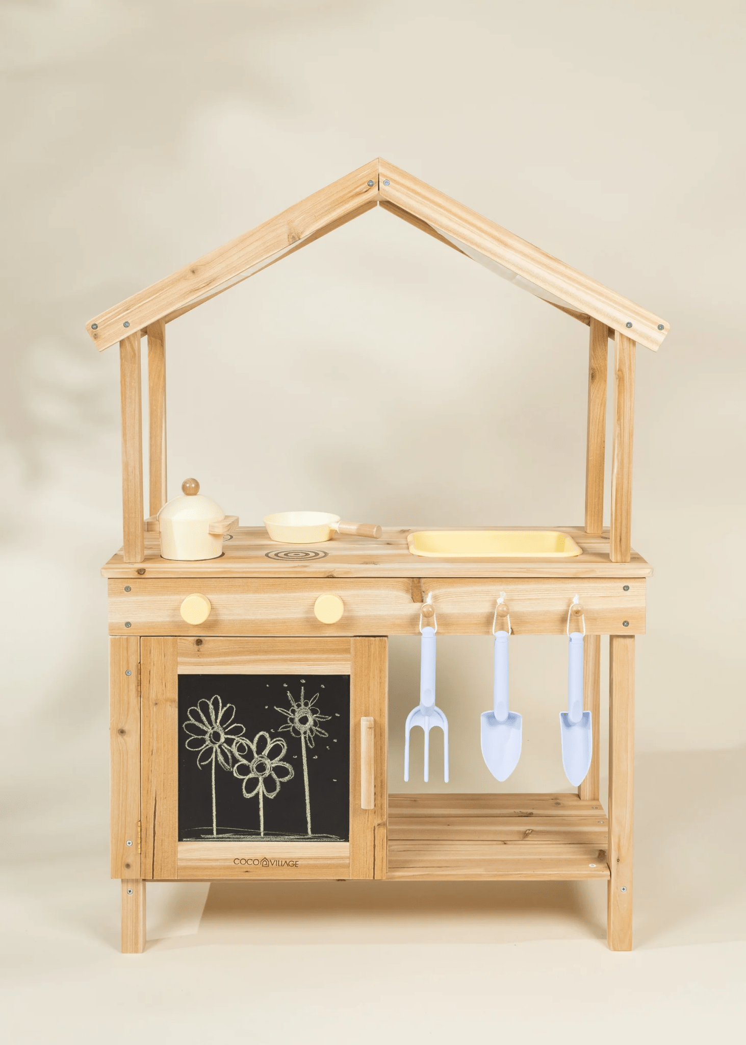 Coco Village Wooden Outdoor Play Kitchen - Mastermind Toys___244617