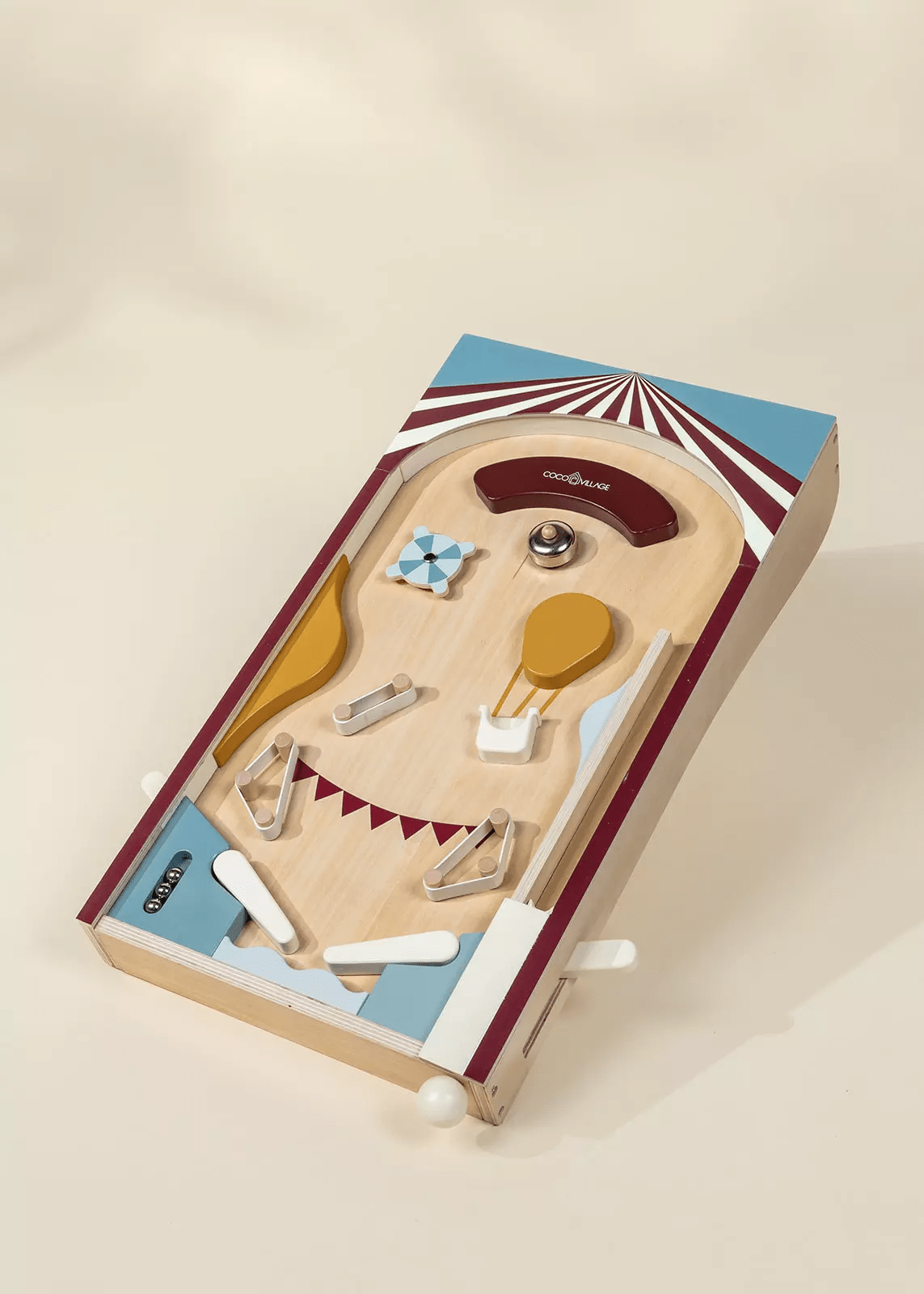 Coco Village Wooden Play Pinball Machine - Mastermind Toys___247471