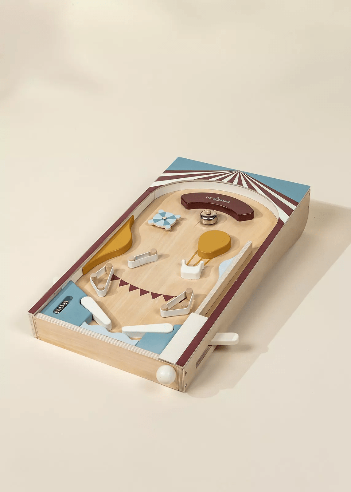 Coco Village Wooden Play Pinball Machine - Mastermind Toys___247471