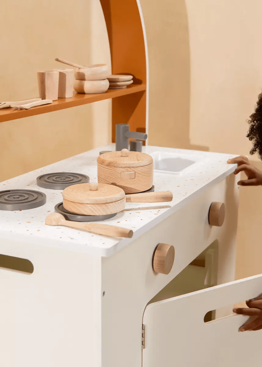 Coco Village Wooden Pots and Pans Playset (6 Pcs) - Mastermind Toys___234262