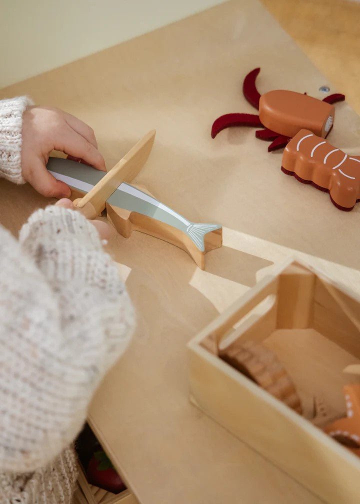 Coco Village Wooden Seafood Playset - Mastermind Toys___233487