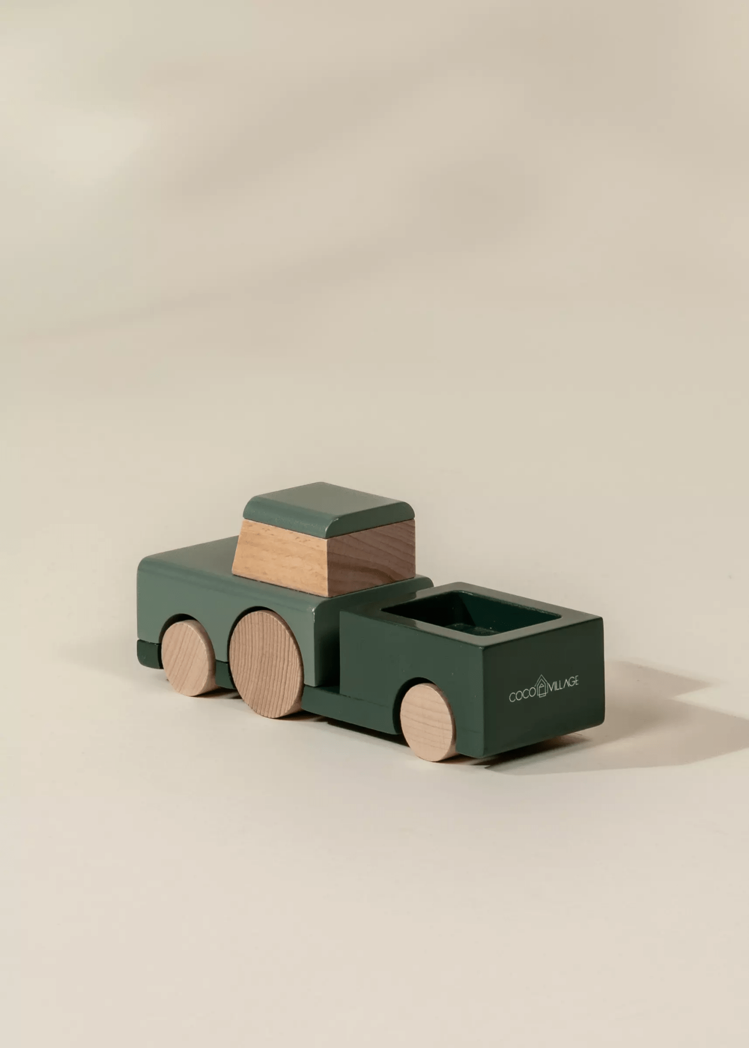 Coco Village Wooden Vehicle - Farm Tractor - Mastermind Toys___246999