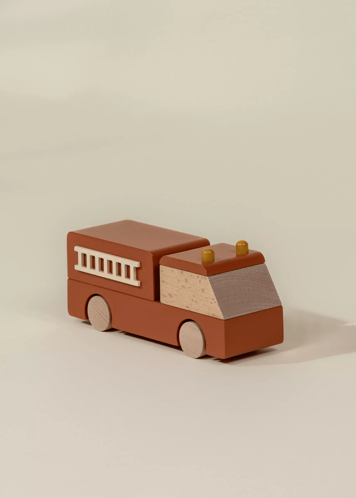 Coco Village Wooden Vehicle - Fire Truck - Mastermind Toys___246993