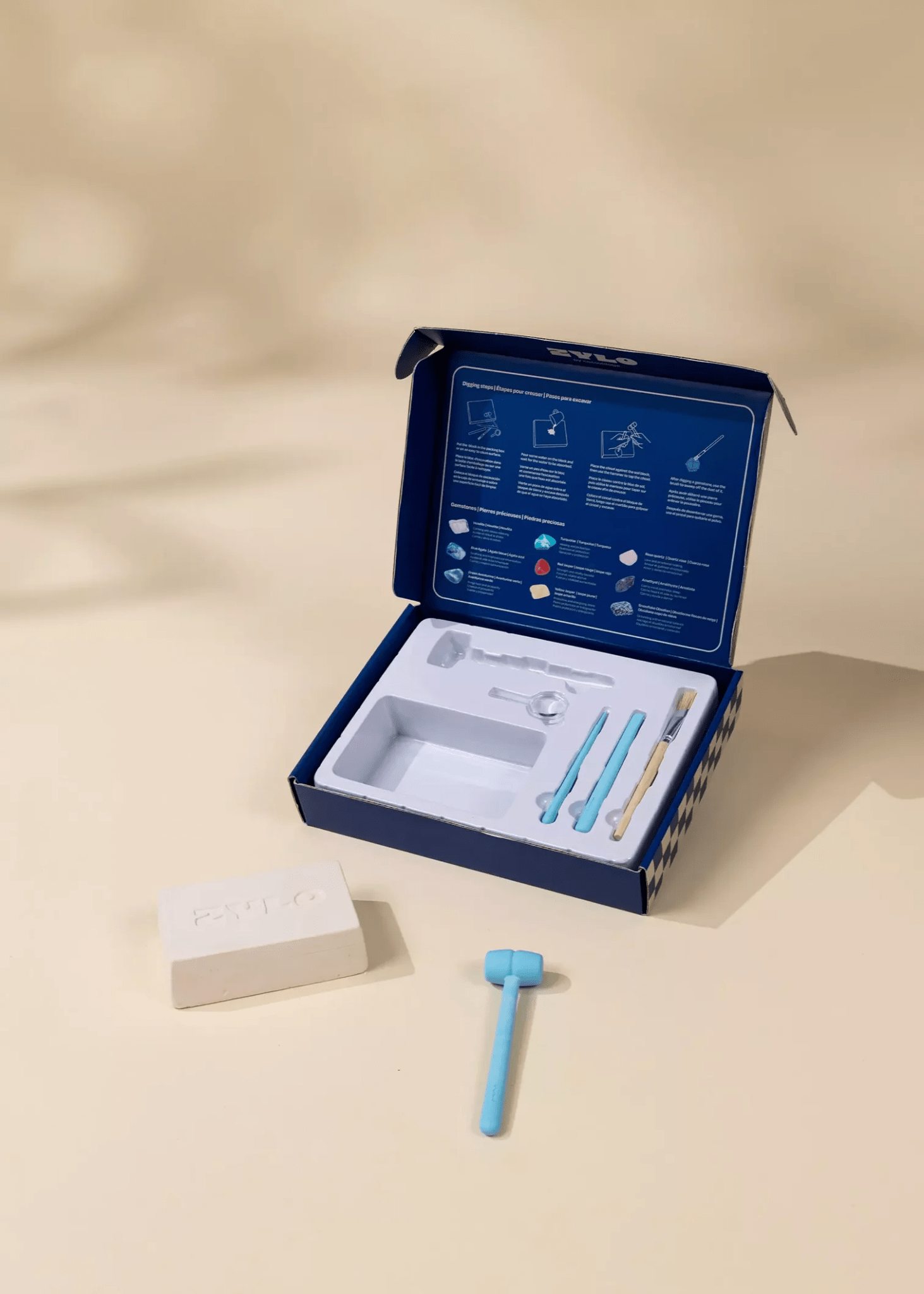 Coco Village ZYLO Gemstones & Fossil Geoligical Excavation Set - Mastermind Toys___246905