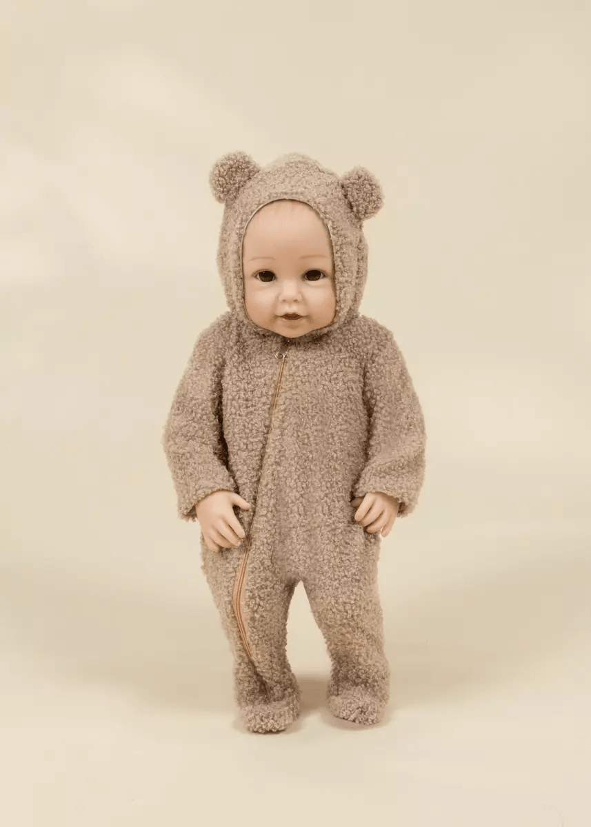 CocoBaby 18" Baby Play Doll–Teddy Bear Onesie - Mastermind Toys___249968