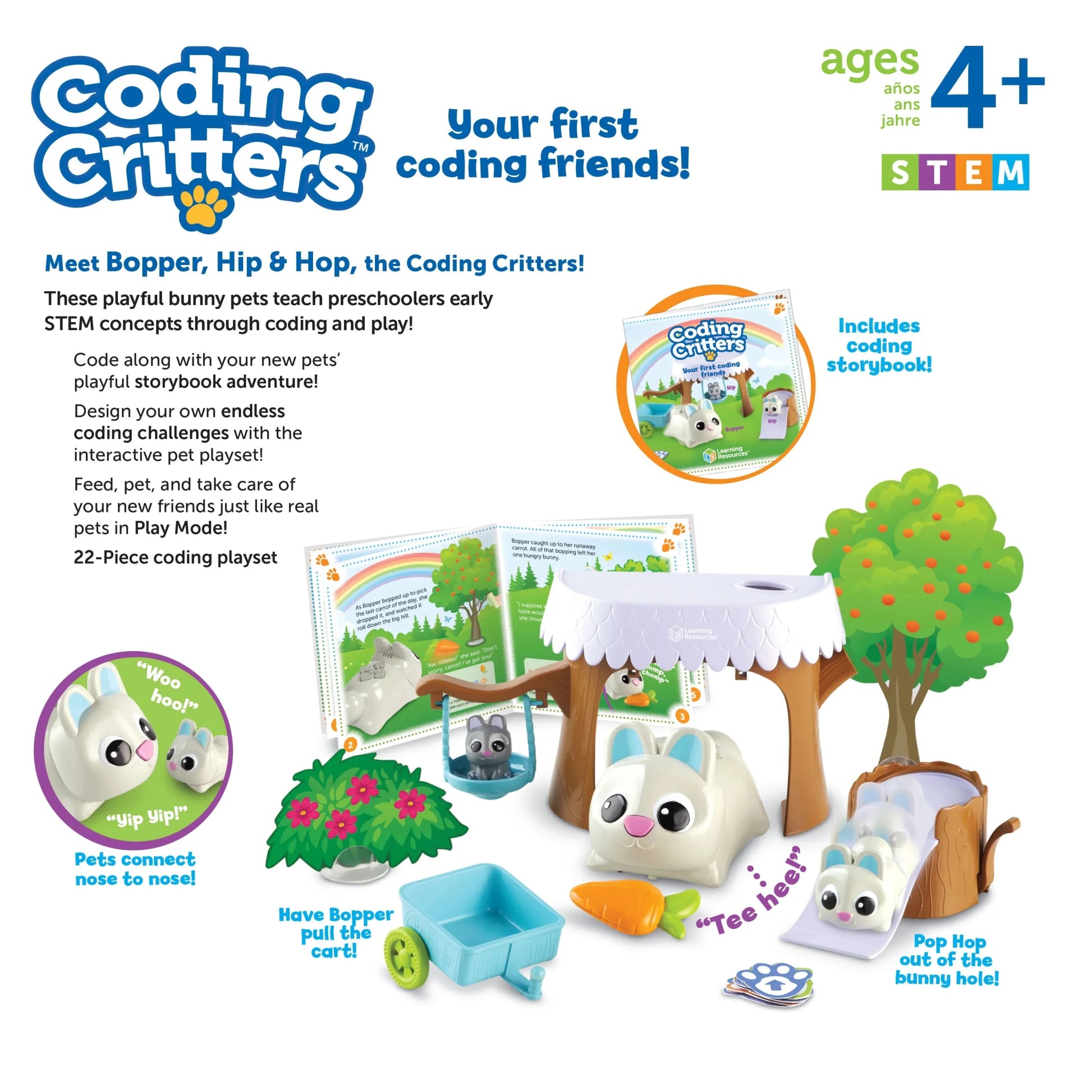 Coding Critters™: Bopper With Hip & Hop - Mastermind Toys___255189