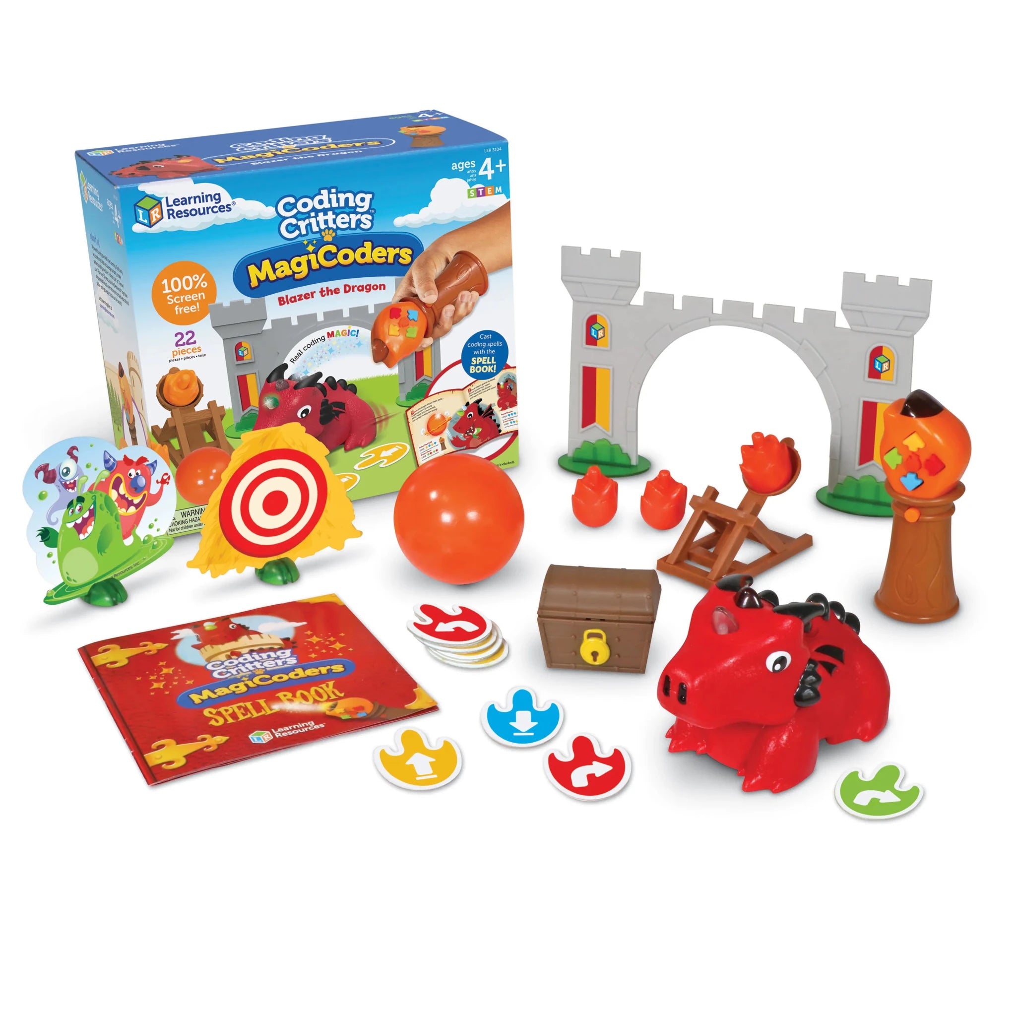 Coding Critters® MagiCoders: Blazer the Dragon - Mastermind Toys___255196