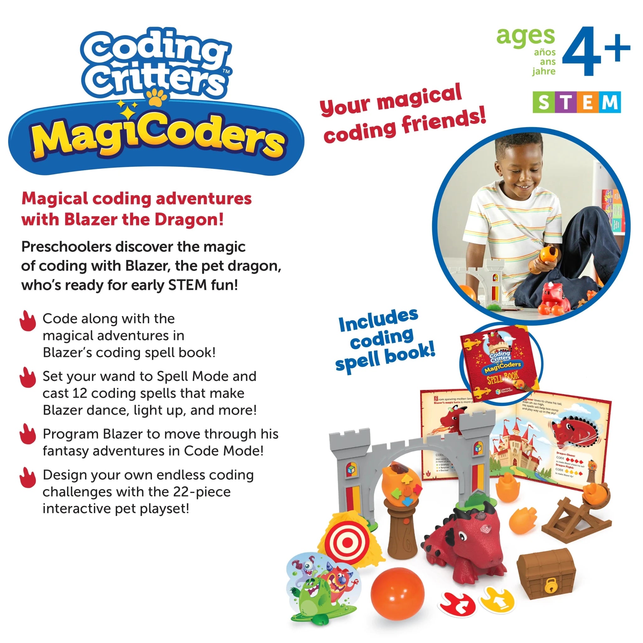 Coding Critters® MagiCoders: Blazer the Dragon - Mastermind Toys___255196