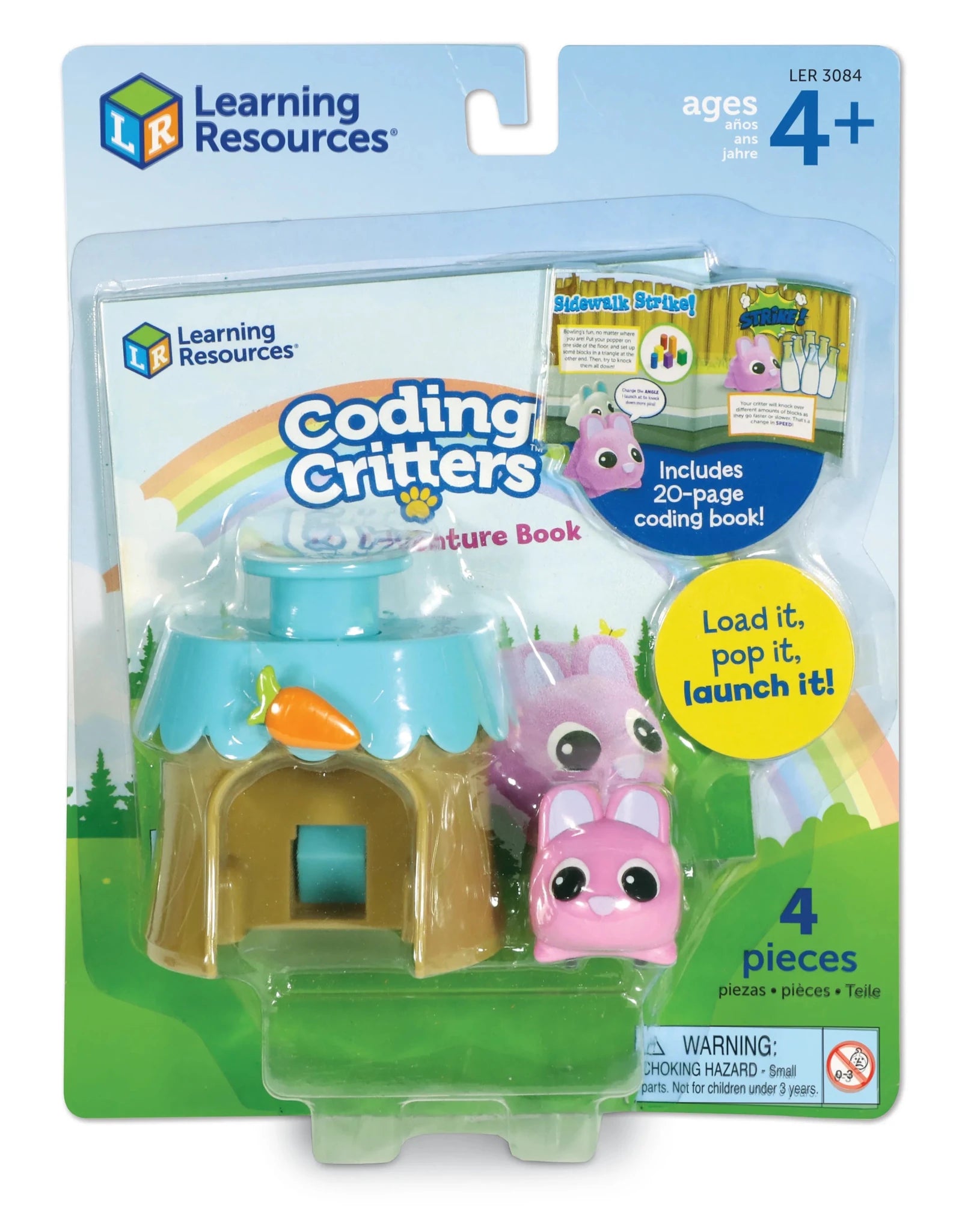 Coding Critters® Pet Poppers: Dash the Bunny - Mastermind Toys___255188