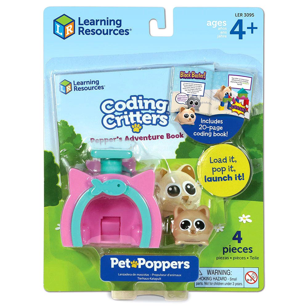 Coding Critters™ Pet Poppers: Pepper - Mastermind Toys___255194