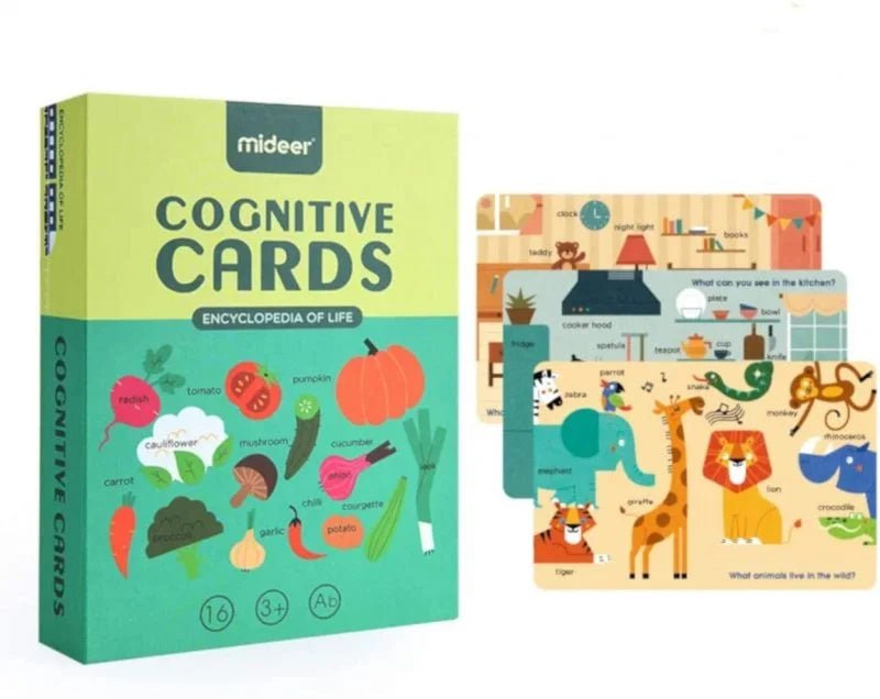 Cognitive Educational Flash Cards - Encyclopedia of Life - Mastermind Toys___255080