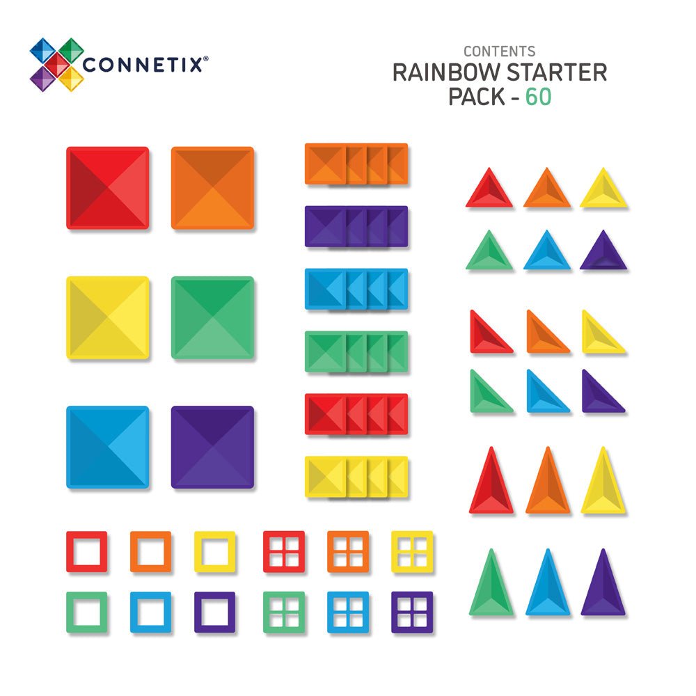 CONNETIX Starter Pack - Rainbow - Mastermind Toys___234783
