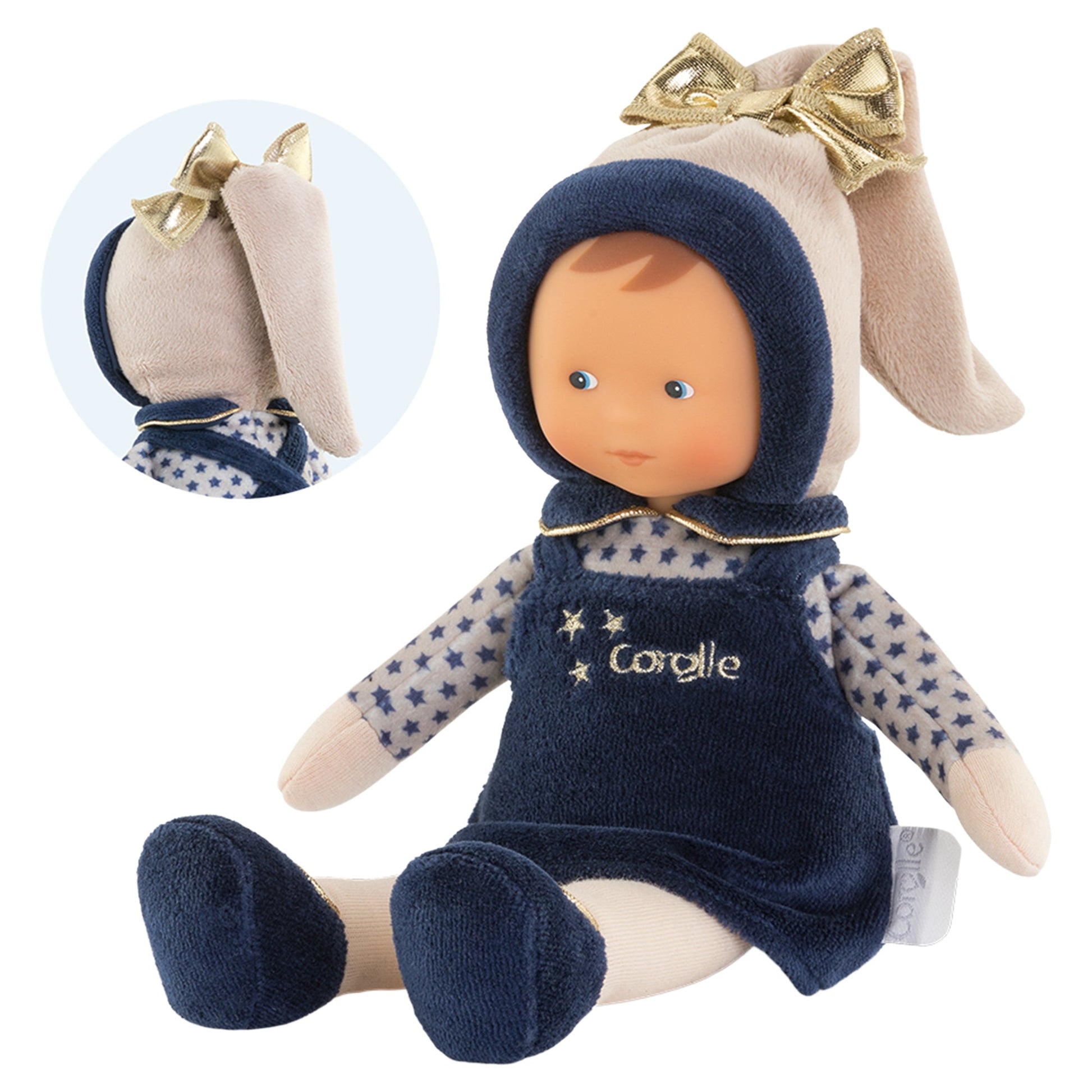 Corolle Mon doudou Miss Navy Blue Starry Dreams 10” Doll - Mastermind Toys___248658