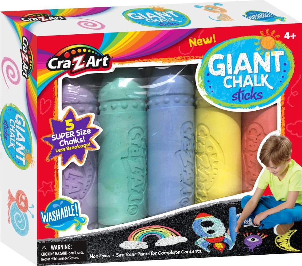 Cra-Z-Art Giant Chalk Sticks - Mastermind Toys___256745