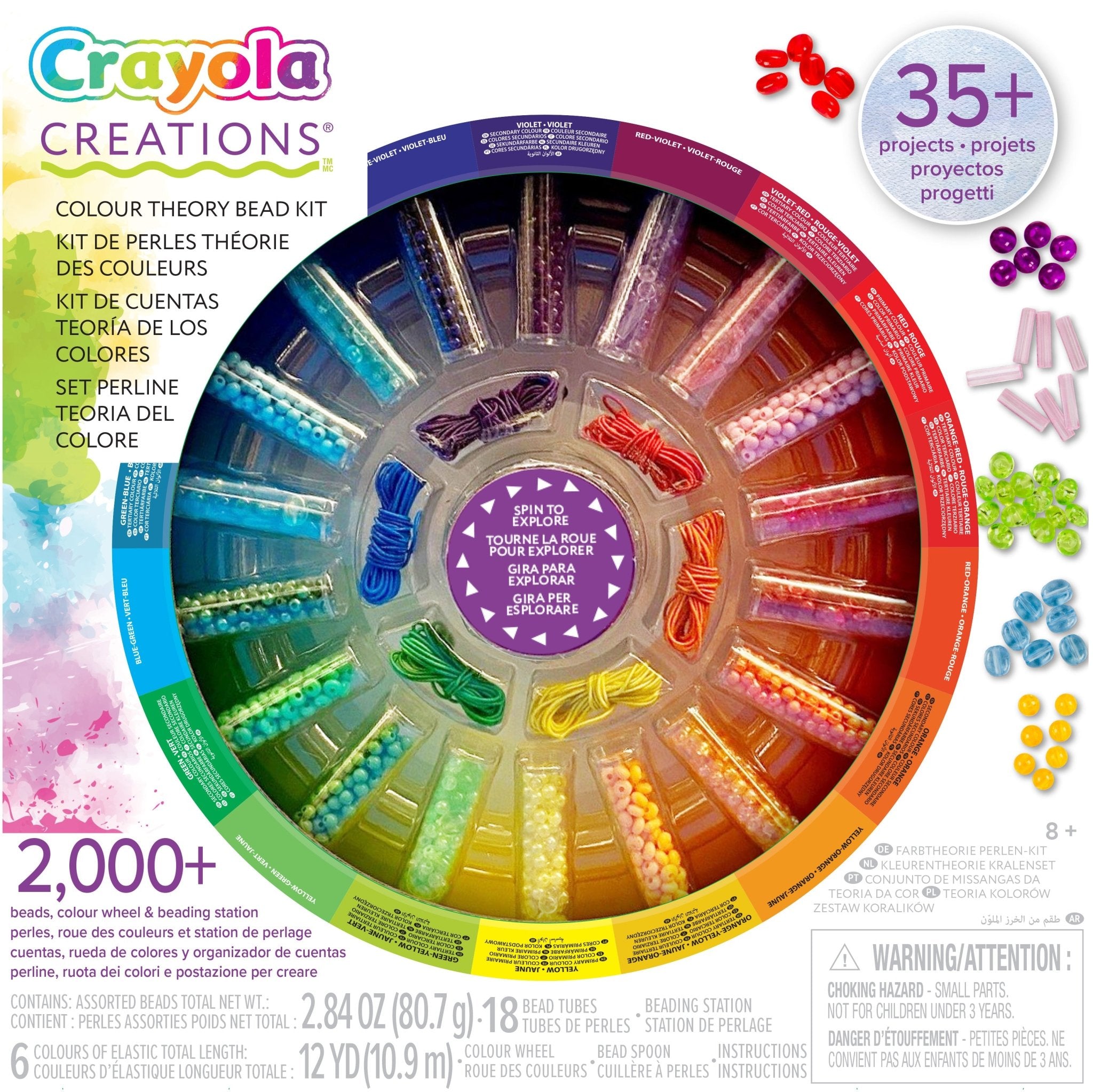 Crayola Creations Colour Theory Bead Kit - Mastermind Toys___239187