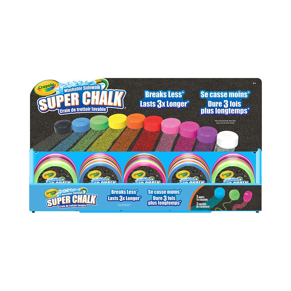 Crayola Outdoor Superchalk Assorted - Mastermind Toys___229148
