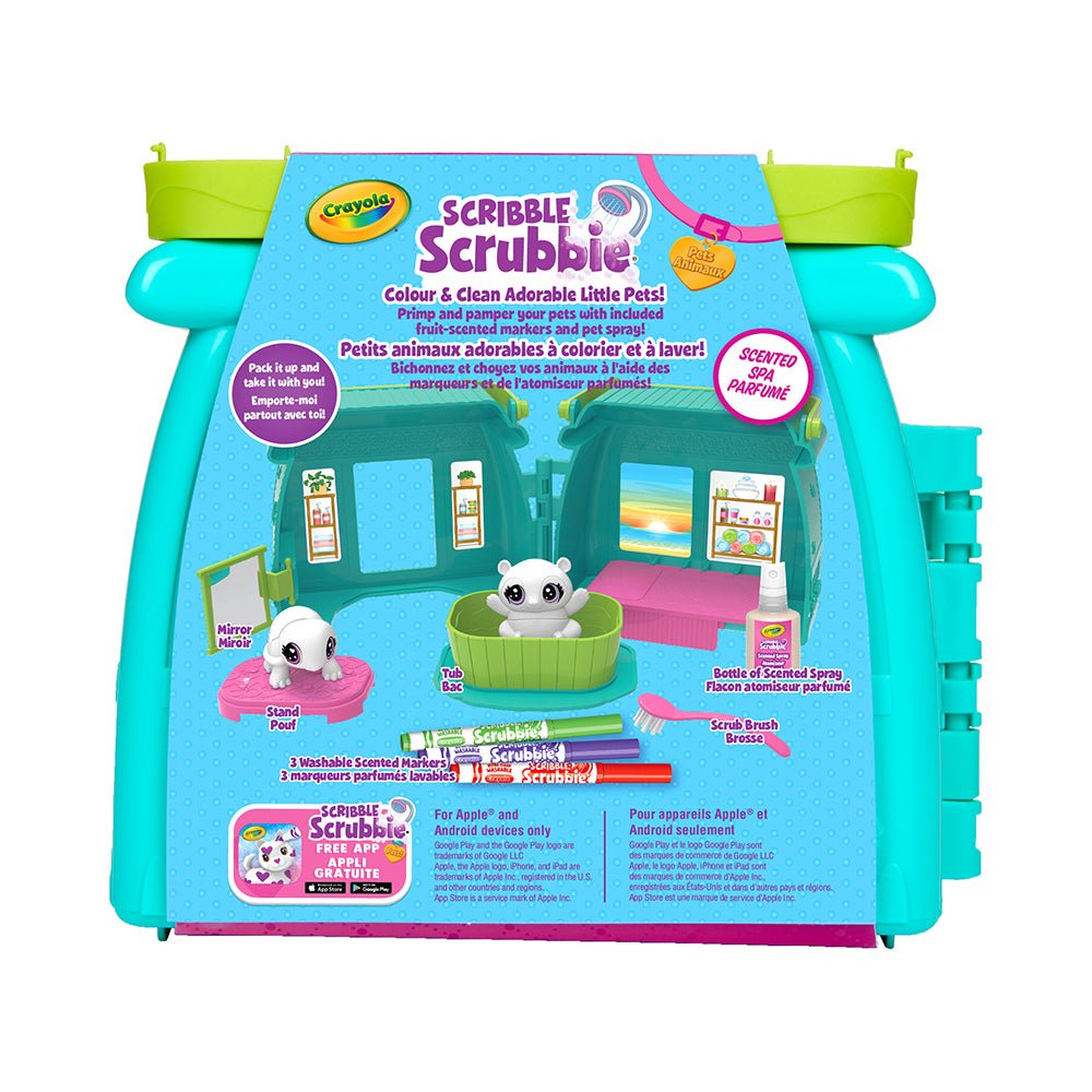 Crayola Scribble Scrubbie Pets Scented Spa – Mastermind Toys