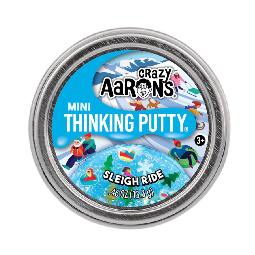 Crazy Aaron’s Mini Thinking Putty - Sleigh Ride - Mastermind Toys___237172