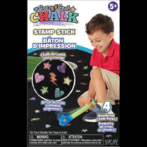 Crazy Cool Chalk-Stamp Stick - Mastermind Toys___400031