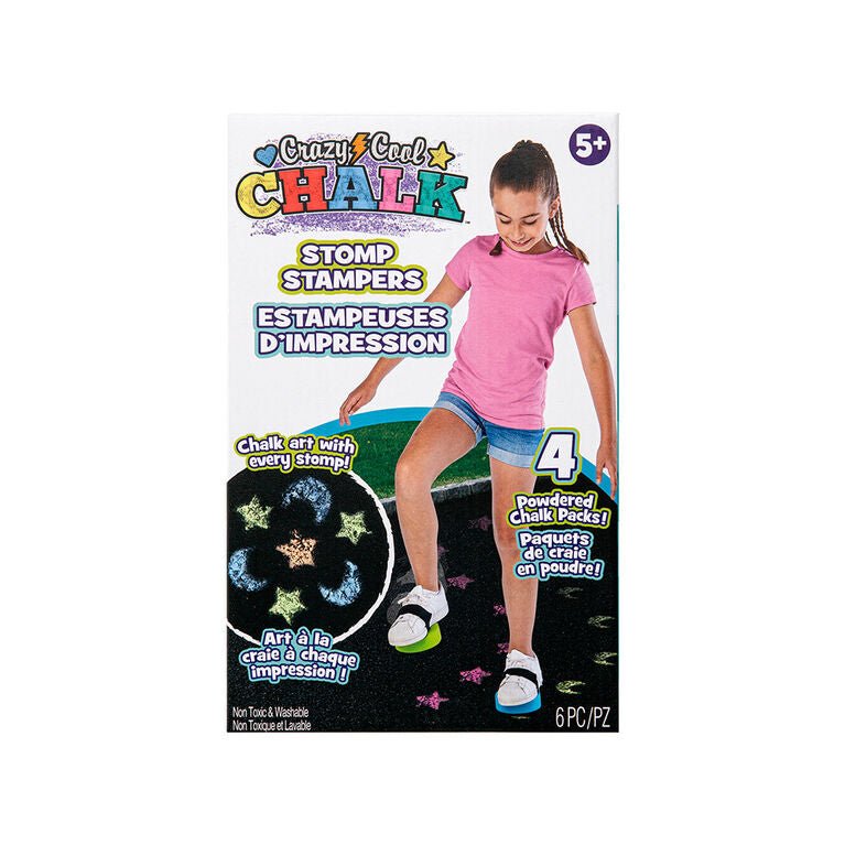 Crazy Cool Chalk Stomp Stampers - Mastermind Toys___400029