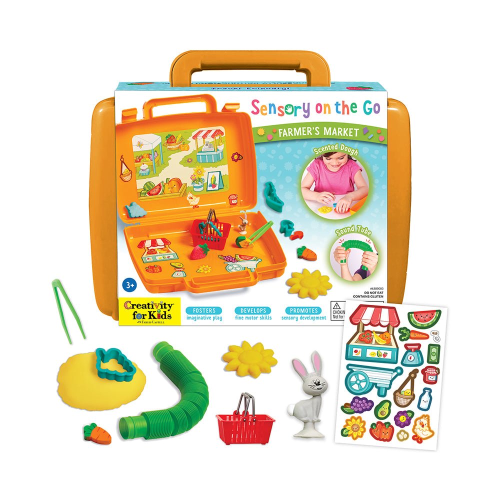 Creativity for Kids Farmer's Market Sensory on the Go Case - Mastermind Toys___230698