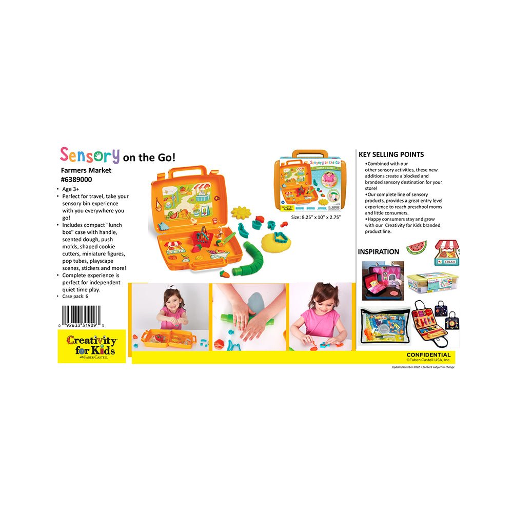 Creativity for Kids Farmer's Market Sensory on the Go Case - Mastermind Toys___230698