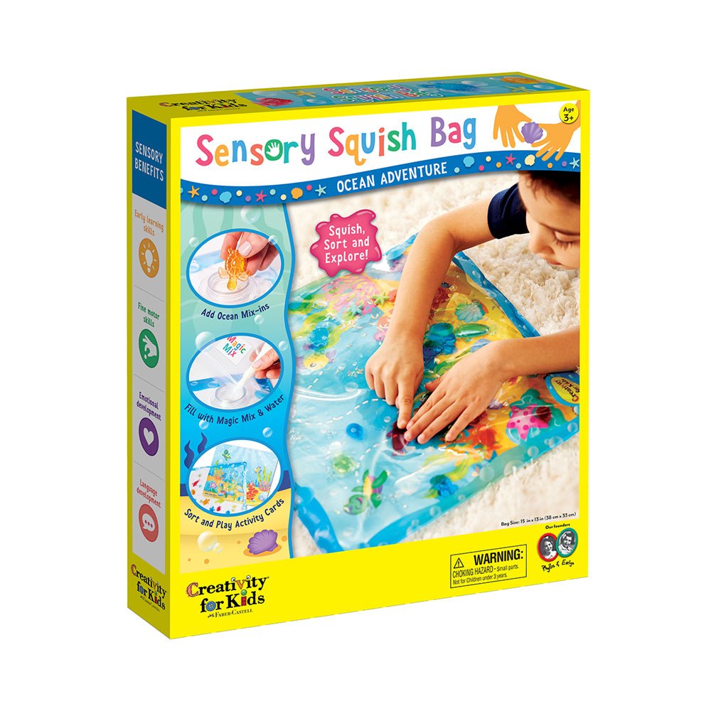 Creativity for Kids Sensory Squish Bag Ocean Adventure - Mastermind Toys___230709
