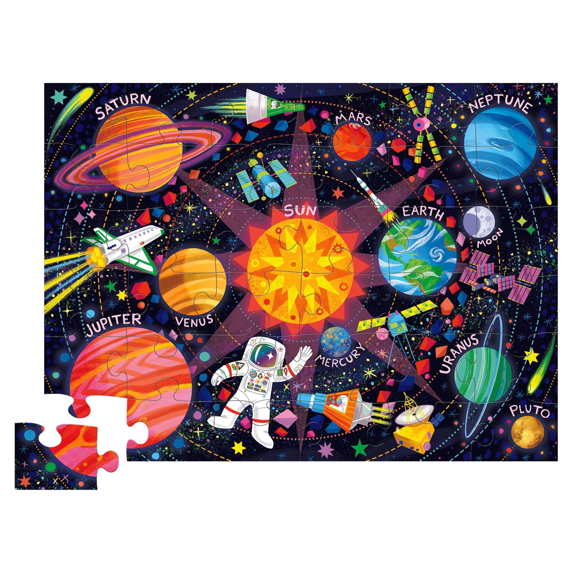 Crocodile Creek Space Explorer (36 - Piece Shape) - Mastermind Toys___247467