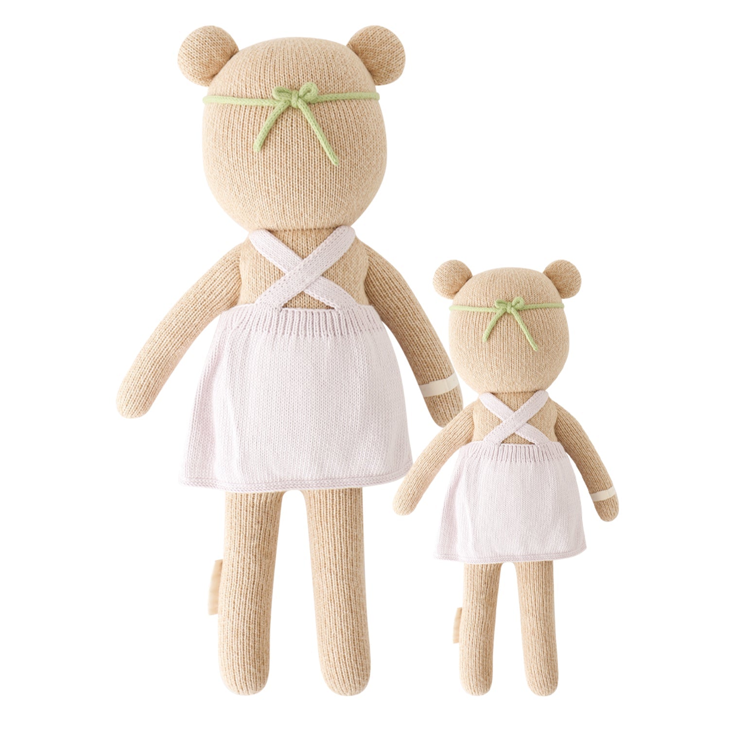 Cuddle + Kind Olivia the Honey Bear Hand - Knit Doll - Mastermind Toys___249179