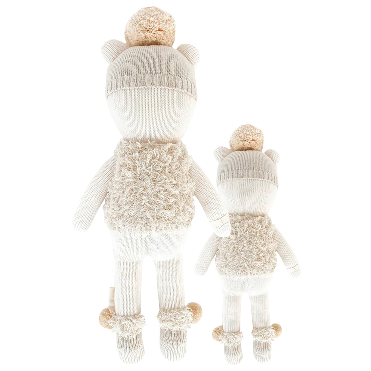 Cuddle + Kind Stella the Polar Bear Hand - Knit Doll - Mastermind Toys___249178