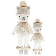 Cuddle + Kind Stella the Polar Bear Hand - Knit Doll - Mastermind Toys___249178