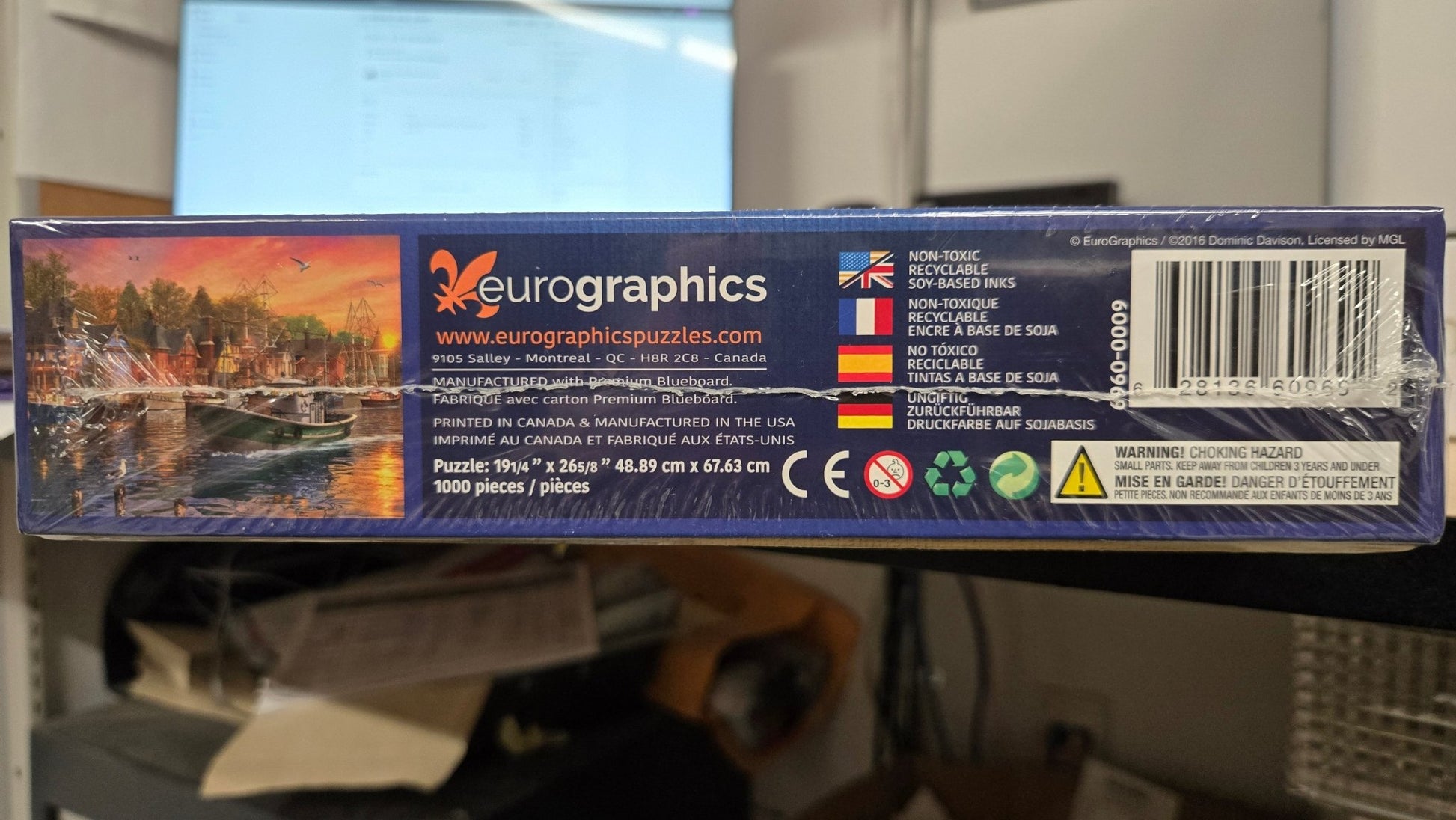 Davison Art 1000pc - Harbor Sunset - Mastermind Toys___250804