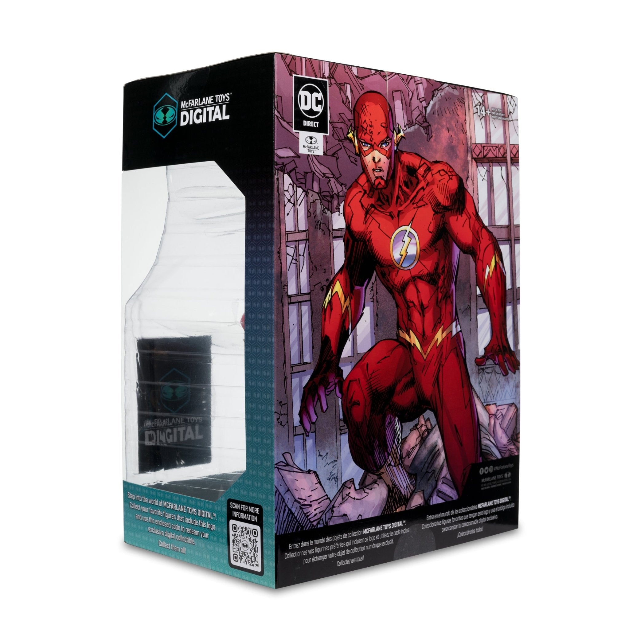 DC Direct - 12" Posed Statue - The Flash By Jim Lee (Mcfarlane Digital) - Mastermind Toys___246353
