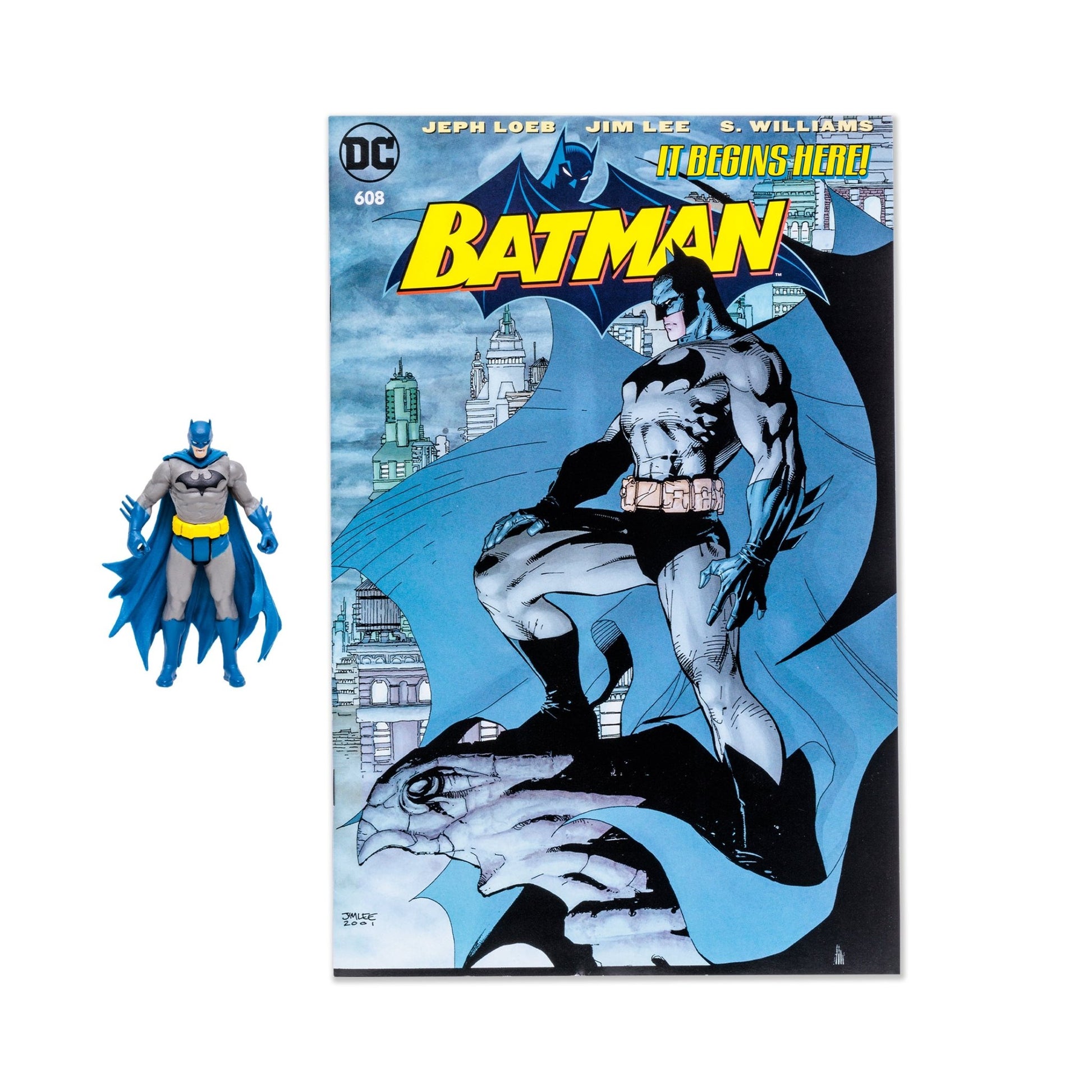 DC Direct - 3" Comic With Figure - Batman (Batman Hush) - Mastermind Toys___246570