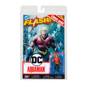 DC Direct Page Punchers Aquaman 3" Figure With Flashpoint Comic - Mastermind Toys___246341