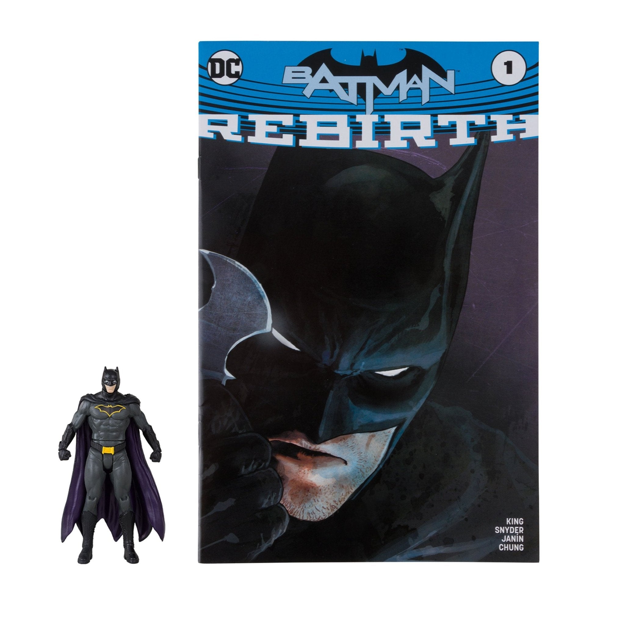 DC Direct Page Punchers Batman 3"Figure with Rebirth Comic - Mastermind Toys___246342