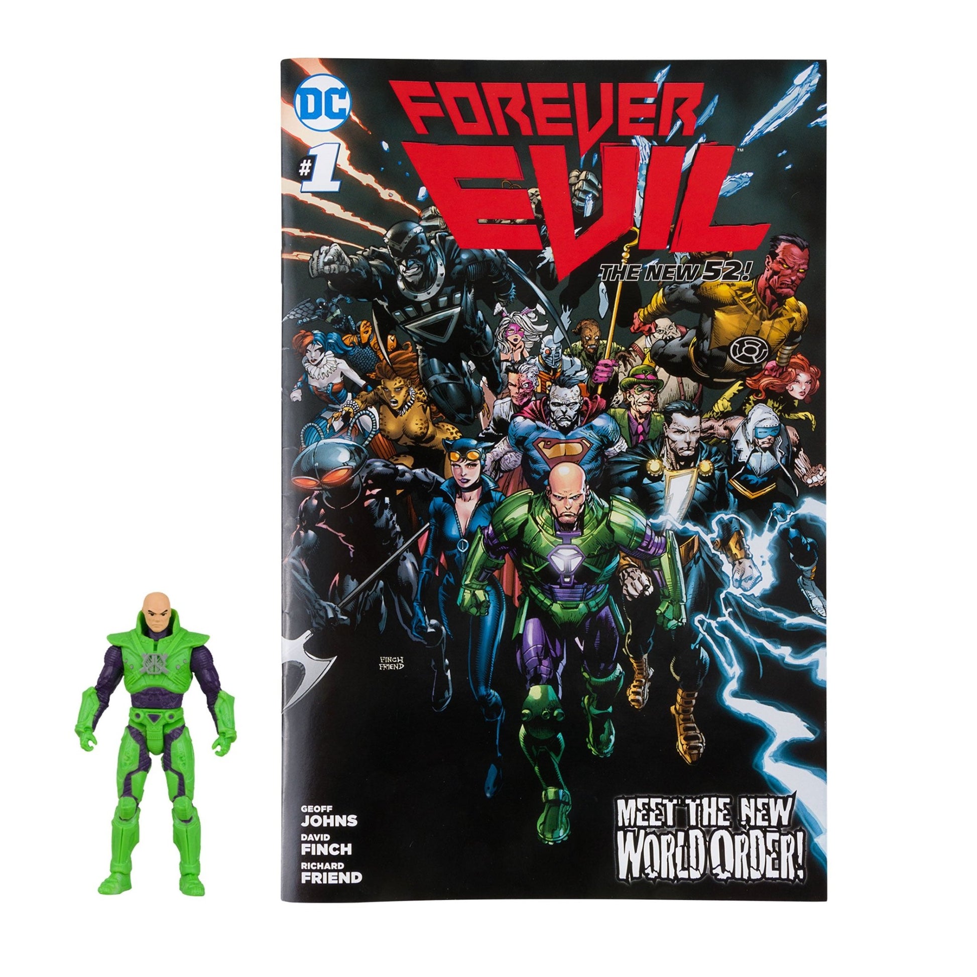 DC Direct Page Punchers Lex Luthor 3"Figure with Forever Evil Comic - Mastermind Toys___246344