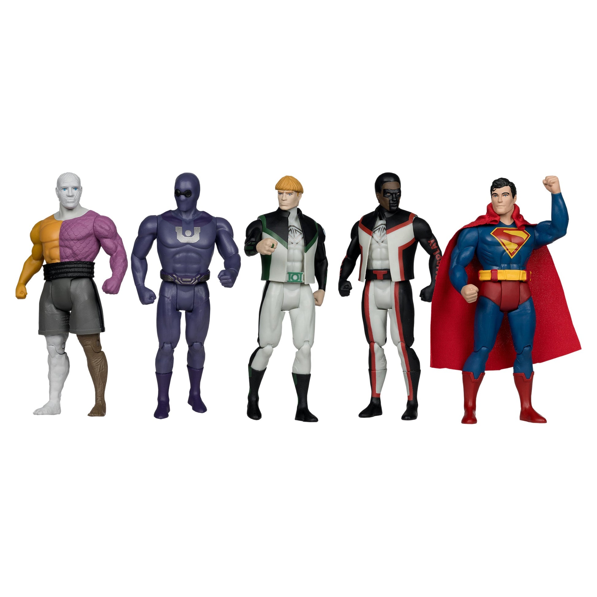 DC Direct - Super Powers Multipack - Superman Movie Figure 5 Pack Bundle (Gold Label) - Mastermind Toys___247816