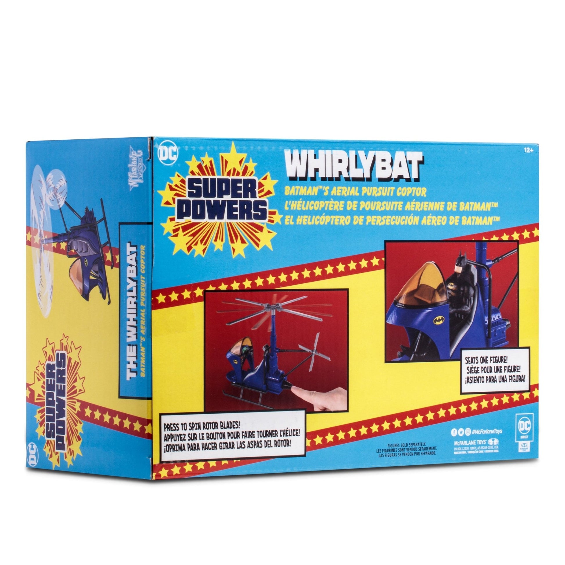 DC Direct - Super Powers Vehicles - WV3 - The Whirly Bat - Mastermind Toys___246336